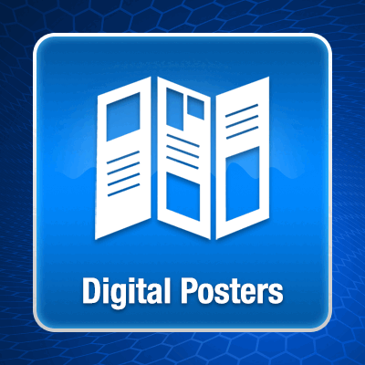 Digital Posters & Brochures designed for Cloud Touch Screen Kiosks