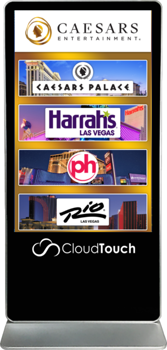 Exhibitor Touch Screen Kiosk Rental - Cloud Touch