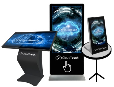Cloud Touch Screen Kiosk Rentals and Custom Interactive Content Design