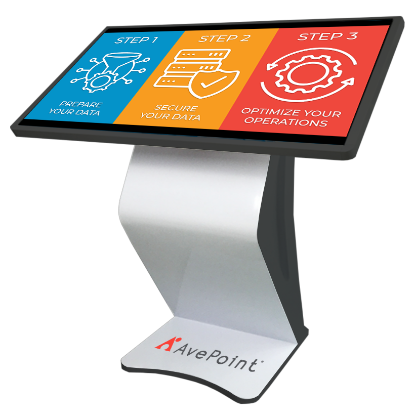 Horizontal Touchscreen Kiosk Rental Content Design