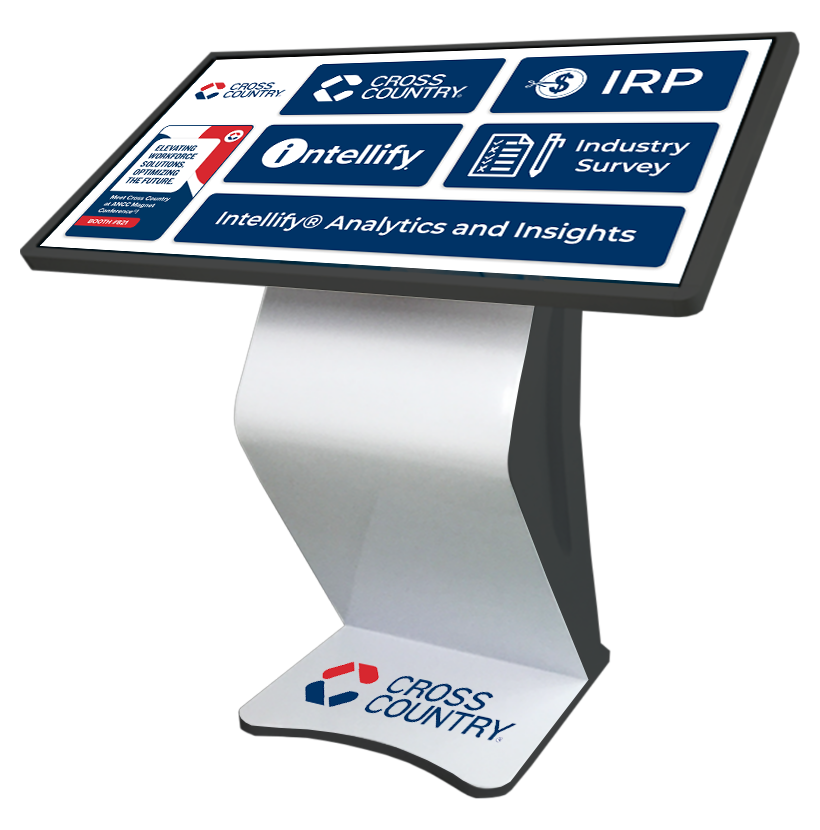 Horizontal Touchscreen Kiosk Rentals