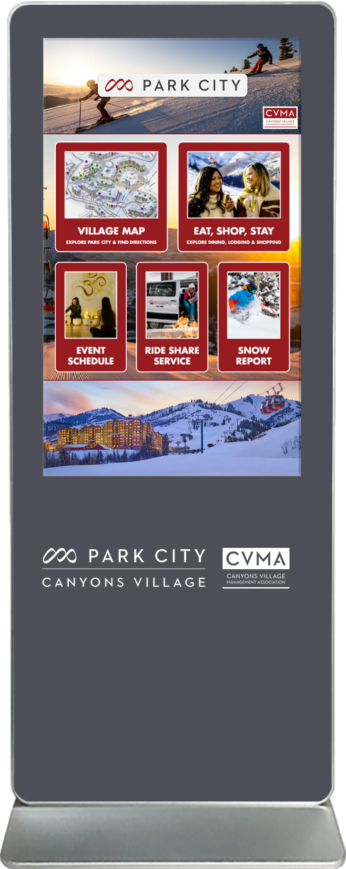 Exhibitor Touch Screen Kiosk Rental Park City UT