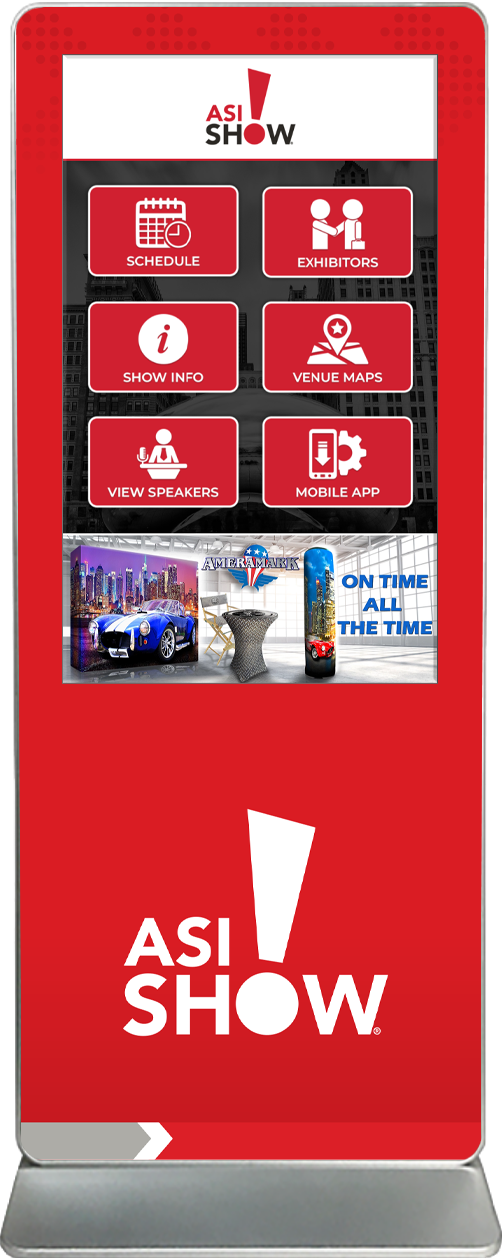touch screen kiosk rental content design sample asi
