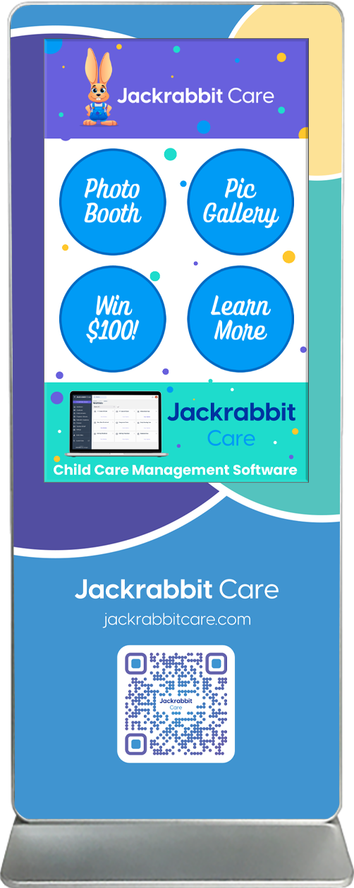 Exhibitor Touch Screen Kiosk Rental Jackrabbit Care